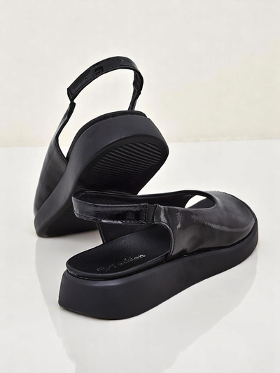 Royalfashion Sandales pour femmes à semelle épaisse Luna Shines