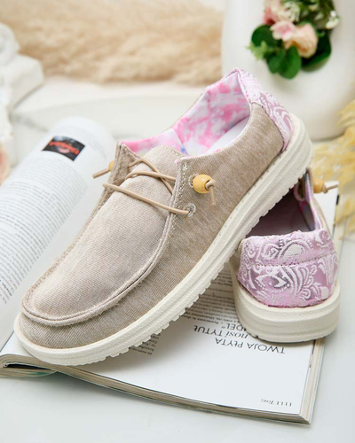 Royalfashion Demi-pointes à lacets Treppes pour femme