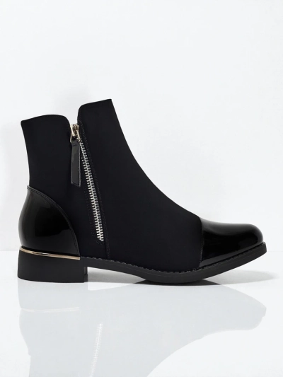 Bottines Luna Noires Élégantes pour l'Automne
