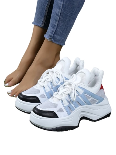 Chaussures de sport pour femmes Royalfashion sur une semelle épaisse Loness