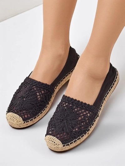 Royalfashion Espadrilles ajourées pour femmes Verela