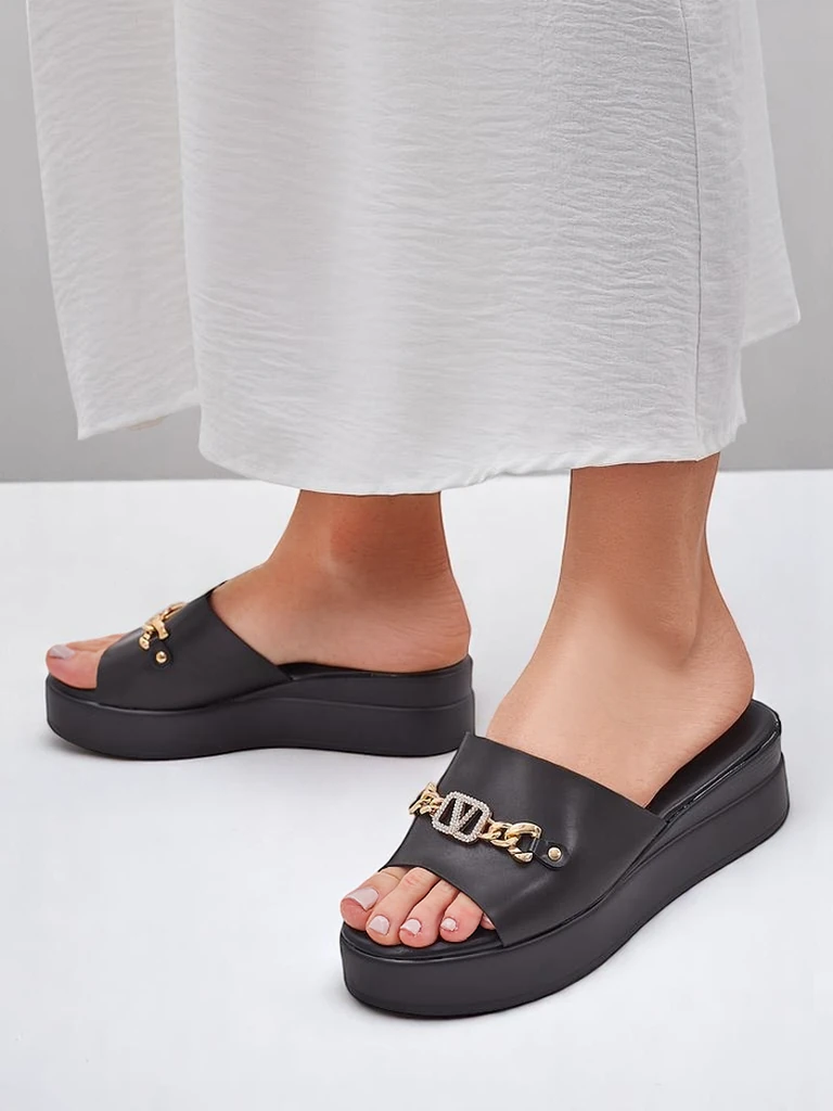 Sandales compensées pour femmes Royalfashion Dalimma