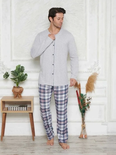 Pyjama pour hommes en coton Royalfashion