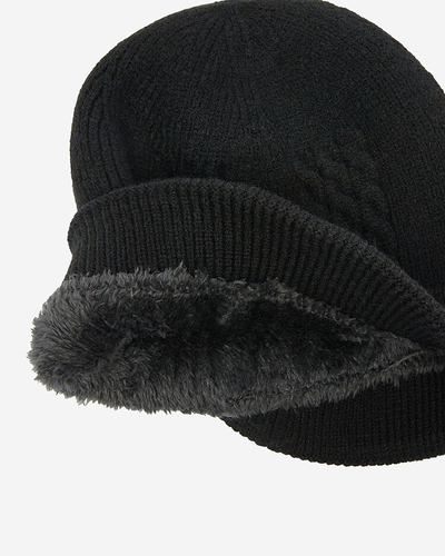 Royalfashion Bonnet noir isolé pour femme