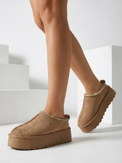 Royalfashion Bottes courtes Zommy a'la pour femmes Bottes de neige