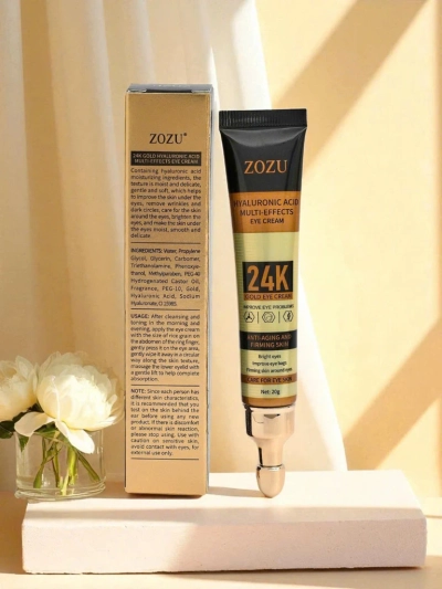 Aurora Hyaluronica 24K Crème contour des yeux Or...
