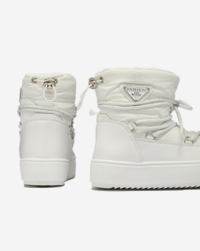 Bottes de neige blanches pour enfants Asifa - Footwear