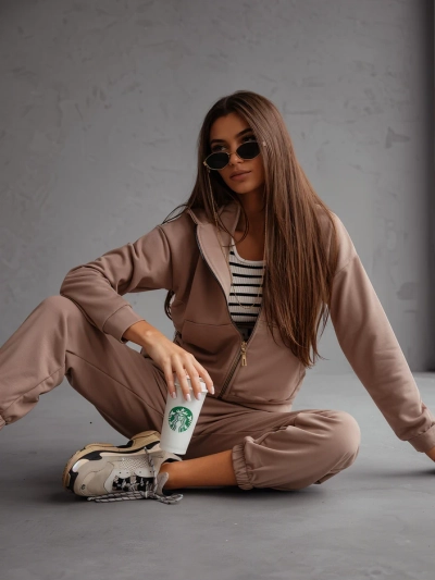 Ensemble de survêtement en coton Royalfashion pour femmes