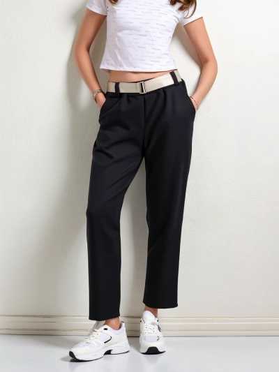 Royalfashion Pantalon droit femme