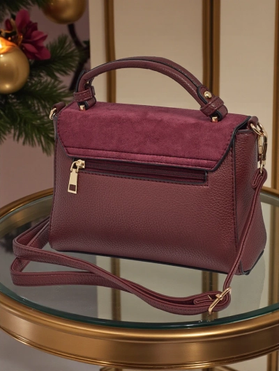 Petit sac à main pour femmes en cuir écologique Merlina