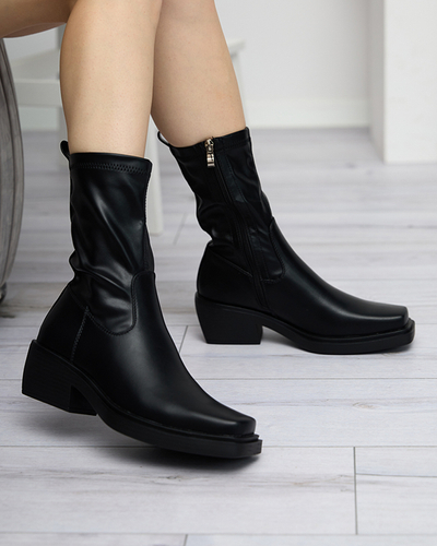 Bottes hautes noires pour femmes Safog - Footwear