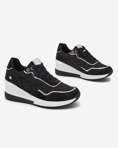 Royalfashion Baskets sportives pour femme à talon Lololi