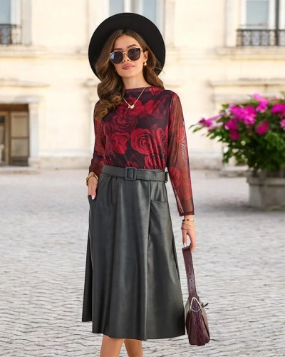Jupe midi Royalfashion pour femmes