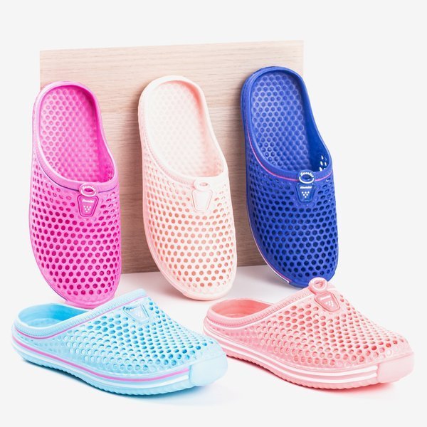 Chaussons femme Gumi en caoutchouc et cobalt - Chaussures 1