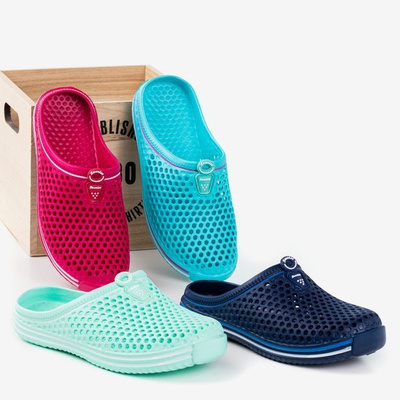 Chaussons en caoutchouc bleu marine pour femmes Gumi - Chaussures 1