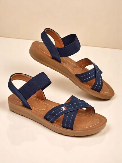 Royalfashion Sandales élastiques pour femmes Zerefis