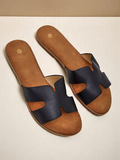 Chaussons pour femme Royalfashion, semelle plate, style décontracté