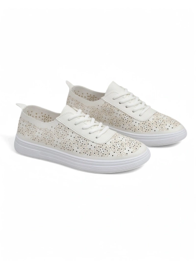 Chaussures sportives à lacets pour femmes Royalfashion avec imprimé Fennie