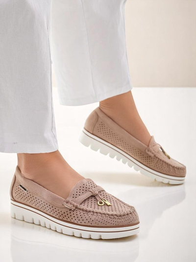Mocassins perforés Royalfashion pour femmes Elissas