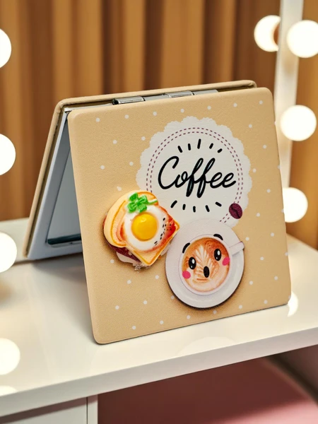 Royalfashion Mini miroir de sac à main pour femme