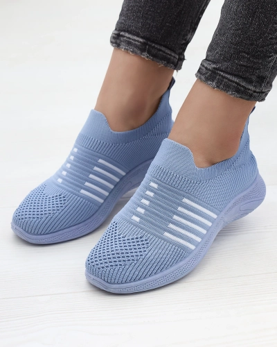 OUTLET Chaussures de sport bleues pour femmes Kezeni- Footwear