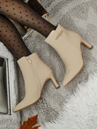 Bottines à talons aiguilles pour femmes Meloria