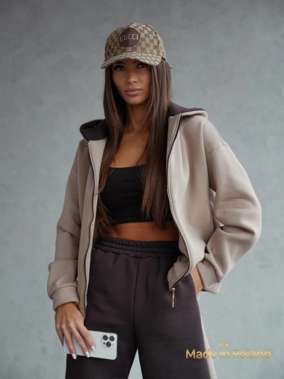 Royalfashion Ensemble de survêtement en coton pour femmes