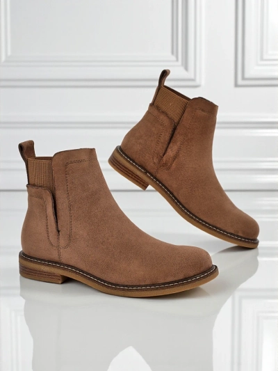 Bottines Chelsea pour femmes en éco-daim Veysi