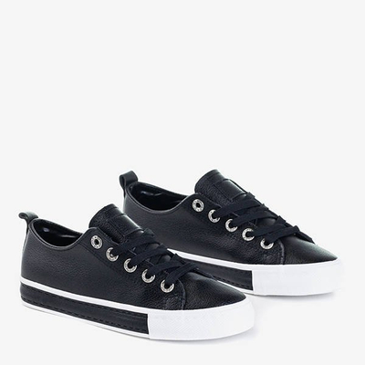 Baskets noires pour femmes Zuta - Footwear