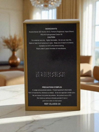 Eau de Parfum Inspirée pour hommes NO.834