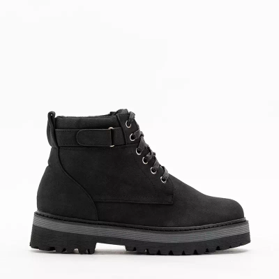 OUTLET Chaussures de randonnée noires pour femmes Endseio - Chaussures