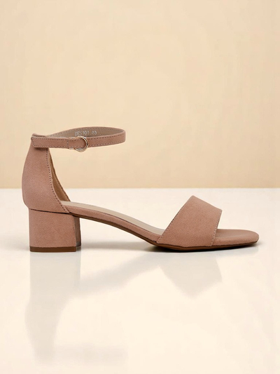 Royalfashion Sandales à talons bas SoftHeels pour femmes