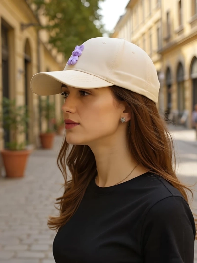 Royalfashion Casquette avec écusson Bunny Chic