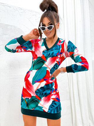 Royalfashion Mini robe femme avec motif original