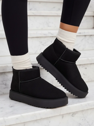 Royalfashion Bottines courtes pour femmes enneigées Ewioz