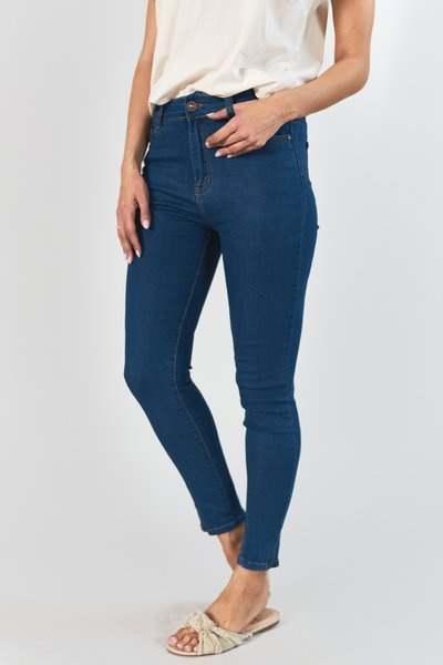 Pantalon en jean avec découpes - Pantalon 1