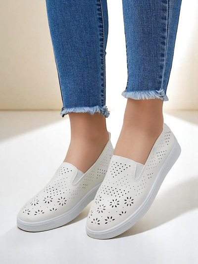 Royalfashion Chaussures ajourées à enfiler pour femmes Mayla