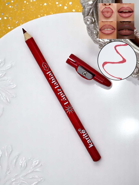 Crayon lèvre avec taille-crayon dans la teinte Rose profond