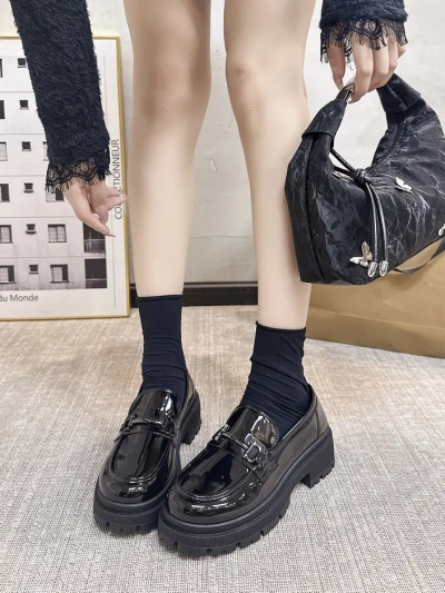 Mocassins Patents Royalfashion pour Femmes Afidale