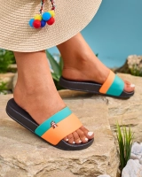 vert foncé || orange