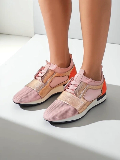 Royalfashion Baskets de sport en tissu pour femmes Gentlesi