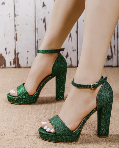 Sandales brillantes pour femmes Vobetta