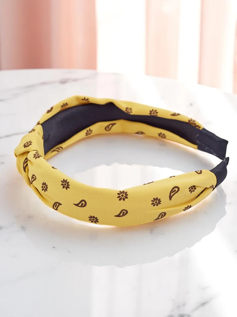 Royalfashion Bandeau tressé à motifs Grafity Boom