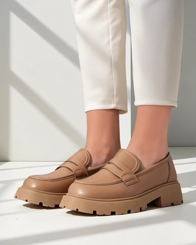 Royalfashion Mocassins décontractés pour femmes Dogiele