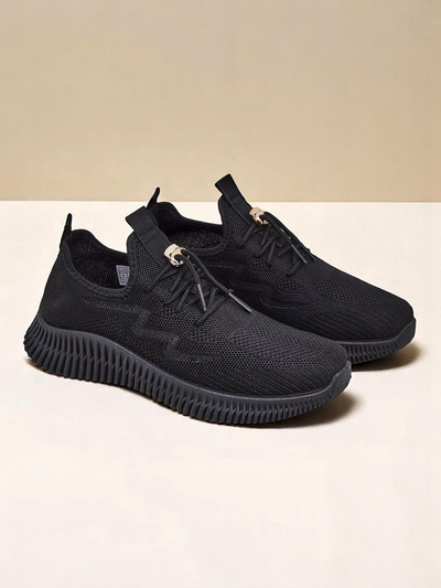 Royalfashion Chaussures de sport en tissu à enfiler pour femme Royaletta