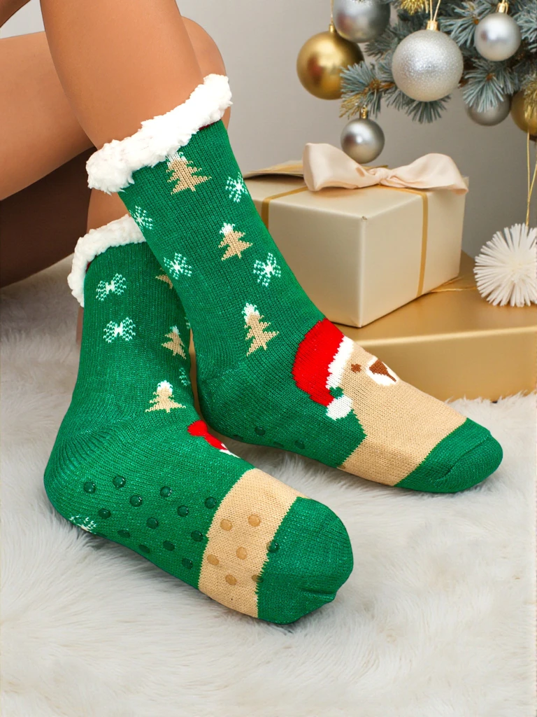 Chaussettes de Noël chaudes pour femmes MerryCozy