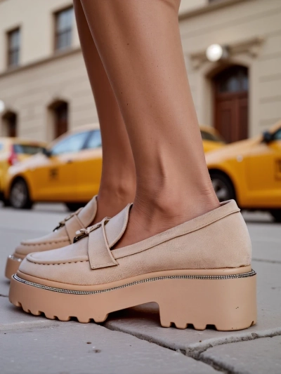 Royalfashion Mocassins pour femmes Fetho