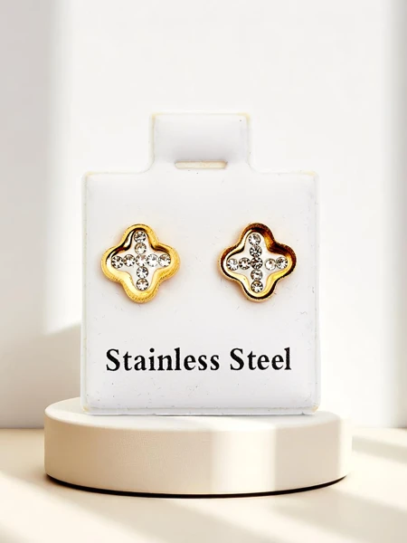 Royalfashion Boucles d'oreilles femme avec zircone cubique