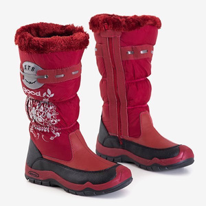 OUTLET Bottes de neige marron pour enfants Iana - Footwear