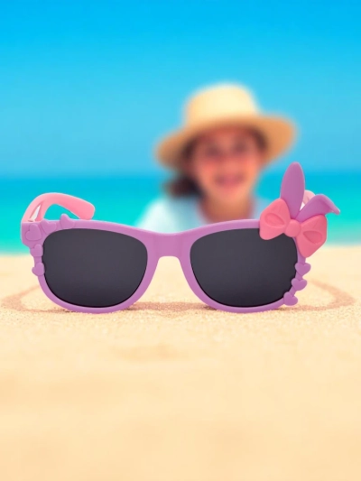 Royalfashion Lunettes de soleil pour enfants avec décorations Bunny Shine